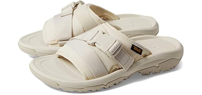 Teva Women's Hurricane Verge - Slides for Flat Feet