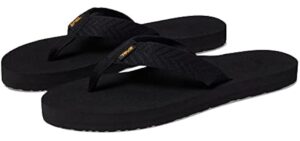 Teva Women's Mush II - High-Arch Flip-Flops for Diabetic Feet
