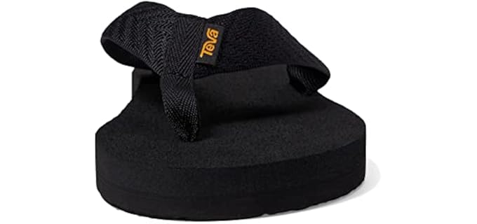 Teva Women's Mush II - High-Arch Flip-Flops for Diabetic Feet