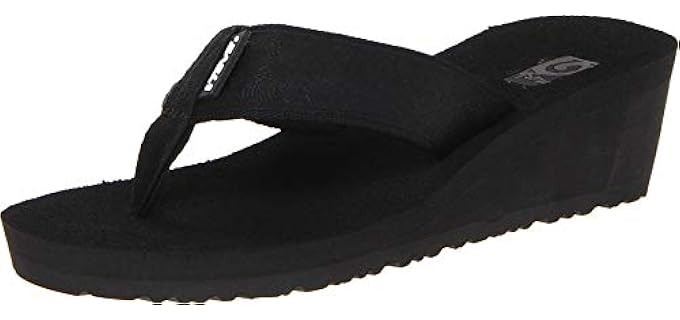 Teva Women's Mush Mandalyn Wedge - Fancy Flip Flops