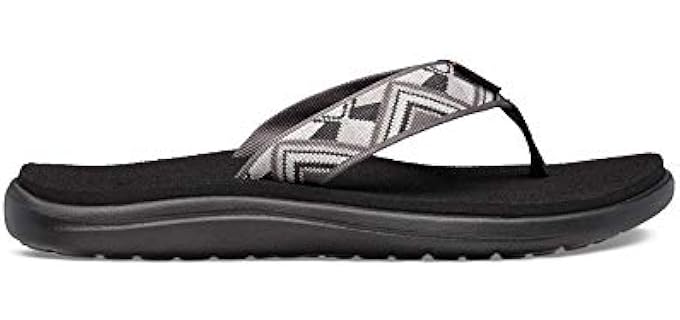 Teva Women's  M Voya  - Cushioned Flip Flops