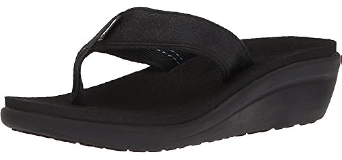 Teva Women's M Voya Flip - Wedge Flip Flops