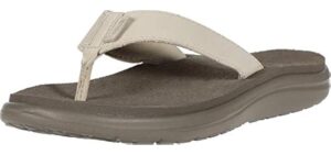 Teva Women's Voya Flip Leather - Leather Flip Flops