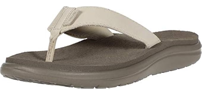 Teva Women's Voya Flip - Leather Flip Flop Sandal