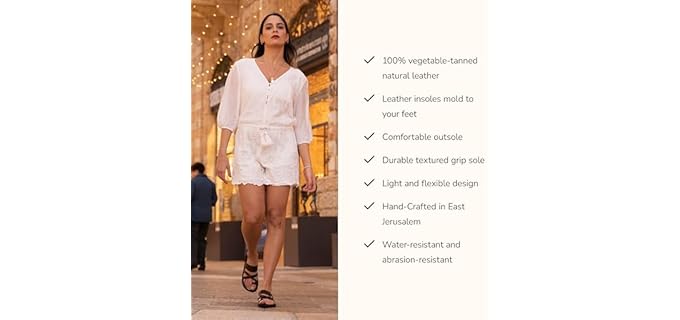 Camel Women's Roman - Sandals with a Toe Loop