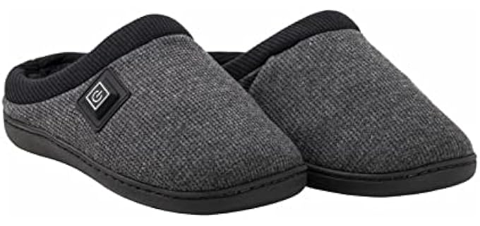 ThermalStep Men's Slip On - Heated Slippers