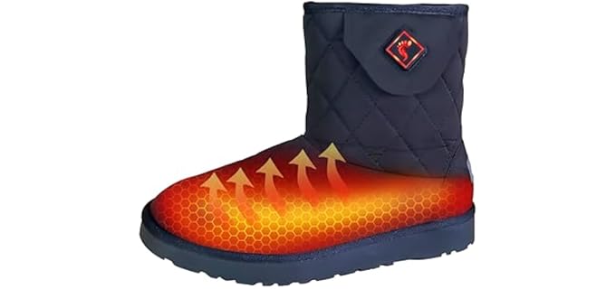 ThermalStep Men's Bootie - Heated Slipper Boots