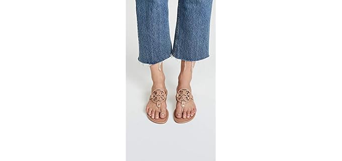 Tory Burch Women's Miller - T-Strap Slide Sandals