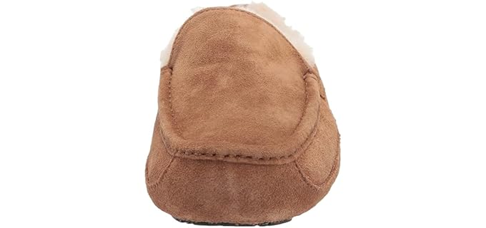 UGG Men's Ascot - Warm Moccasin Slippers for Diabetic Feet