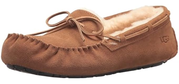 UGG Men's Olsen - Moc Toe Slipper for Wide Feet