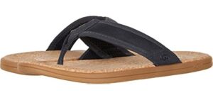 UGG Men's Seaside - Flip Flops with a Cork Footbed