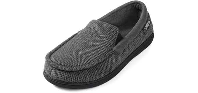Ultraideas Men's Cozy - Cracked Heels Slippers