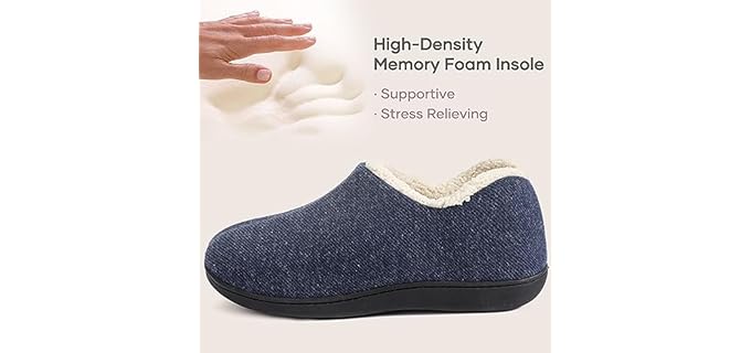 Ultraideas Women's Cozy - Cracked Heels Slippers