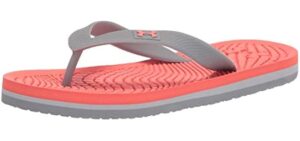 Under Armour Girl's Atlantic Dune - Flip Flops for Kids