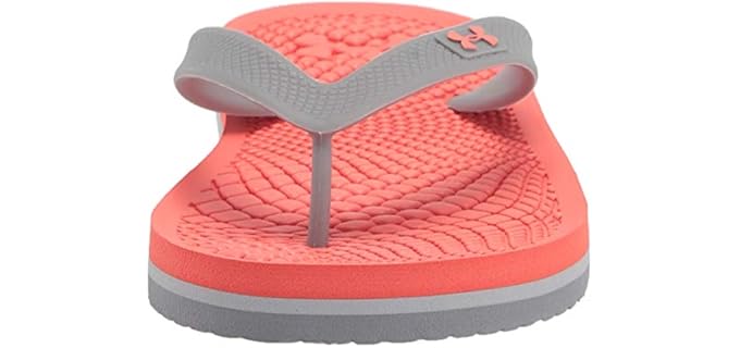 Under Armour Girl's Atlantic Dune - Flip Flops for Kids