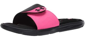 Under Armour Women's Ignite - Sporty Comfortable Slide Sandals