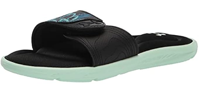 Under Armour Women's Ignite Graphic Vi - Memory Foam Slide Sandals