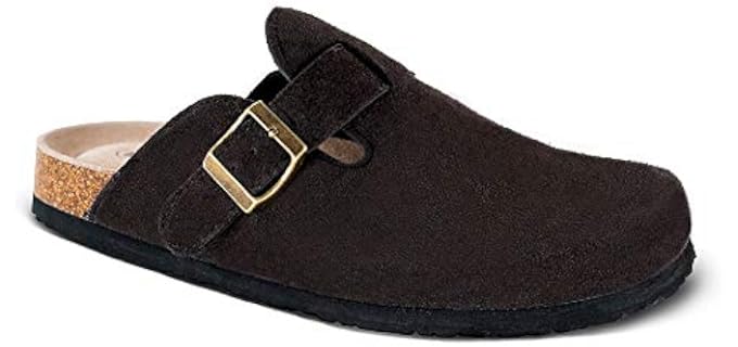 T.F Star Women's Boston - Cork Slippers