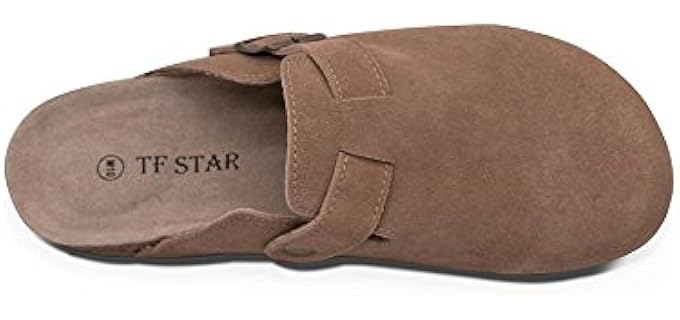 TF. Star Men's Boston - Cork Slippers