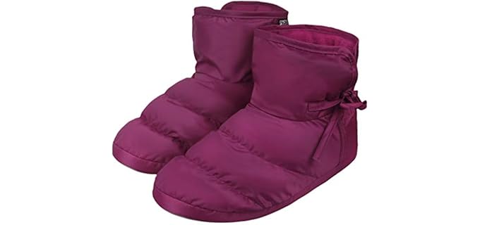 Ipenny Women's Quilted - Bootie Slippers
