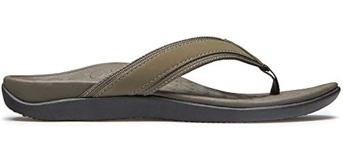 Vionic Men's Tide Green - Comfortable Flip Flops