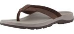 Vionic Men's Canoe Dennis - Comfortable Flip Flops