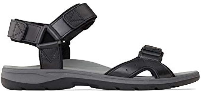 Vionic Orthaheel Men's Canoe Leo - Orthopedic Open Toe Comfort Sandal