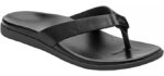 Vionic Men's Ludlow Elijah - Flip Flops for Plantar Fasciitis