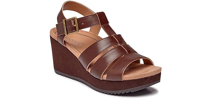 Vionic Women's Hoola - Platform Orthopedic Sandals