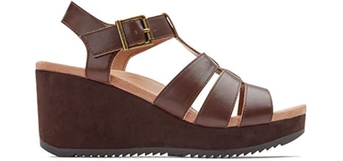 Vionic Women's Hoola - Platform Orthopedic Sandals