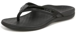 Vionic Women's Tide - Flip Flop Sandal for Heel Spurs