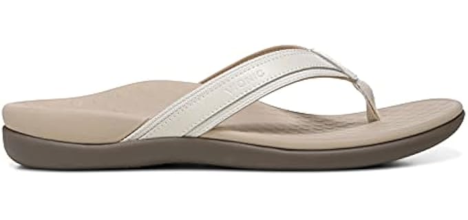 Vionic Women's Tide - Wide Feet Casual Flip Flops