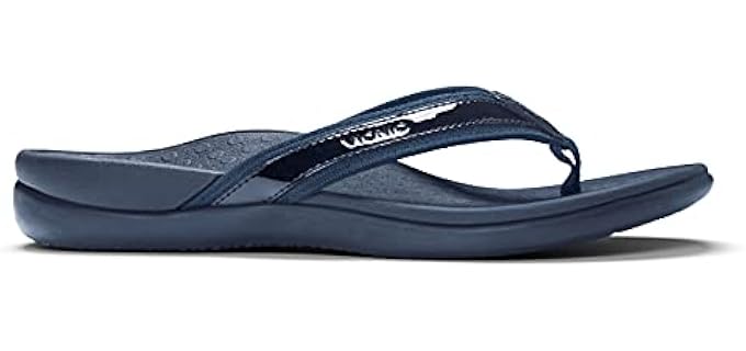 Vionic Women's Tide - Flat Feet Walking Flip Flops