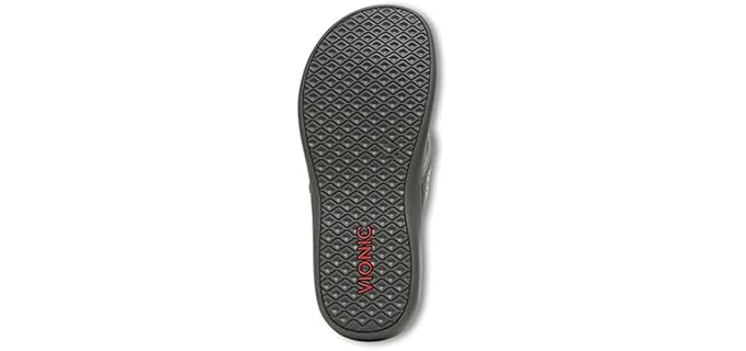 Vionic Women's Tide Perforated - Comfortable Flip Flops