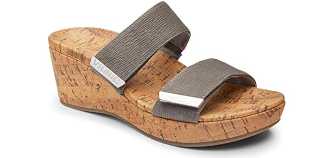 Vionic Women's Pepper - Bunion Wedge Sandals