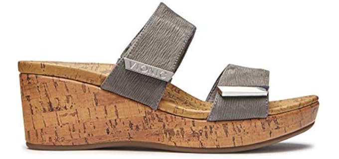 Vionic Women's Pepper - Bunion Wedge Sandals