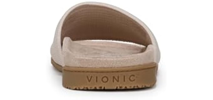 Vionic Women's  Evie Knit - Cruise Ship Thong Sandal