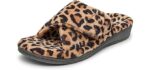 Vionic Women's Indulge Relax - Two Strap Slide Slipper 