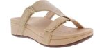 Vionic Women's Pacific Ellie - Flip Flop Wedge Bunion Sandal