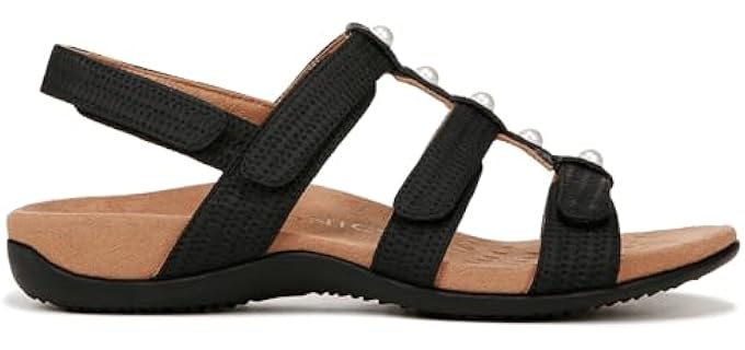 Vionic Women's Amber - Sandals for Flat Feet