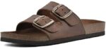 White Mountain Women's Helga - Basic Two Strap Cork Footbed Sandal