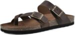 White Mountain Women's Gracie - Cros Over Toe Strap Sandal