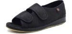 W&Lesvago Women's MS6010W - Wide Width Orthopedic Sandals for Big Feet