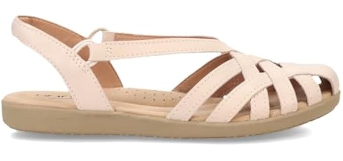 Earth Origins Women's Nellie - Hallux Rigidus Sandals for Traveling