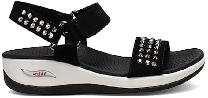 Skechers Women's Arch Fit Sunshine - Sandals for Flat Feet
