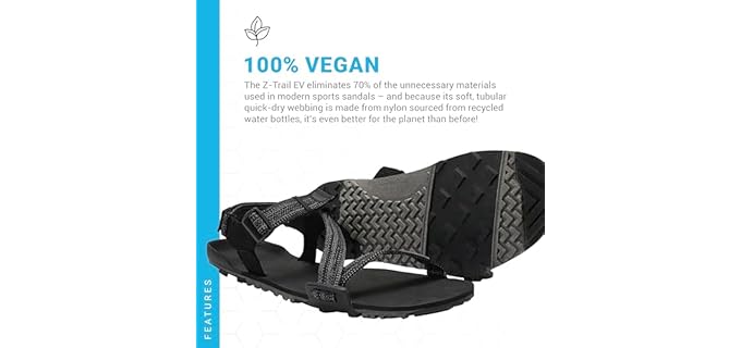 Xero Shoes Men's Z-Trail - Minimalist Design Sandals