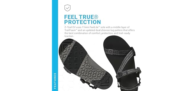 Xero Shoes Men's Z-Trail - Minimalist Design Sandals