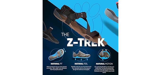 Xero Shoes Women's Z-Trek - Minimalist Trail Running Sandal
