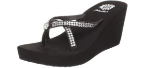 Yellow Box Women's Gateway - Platform Heel Flip Flops