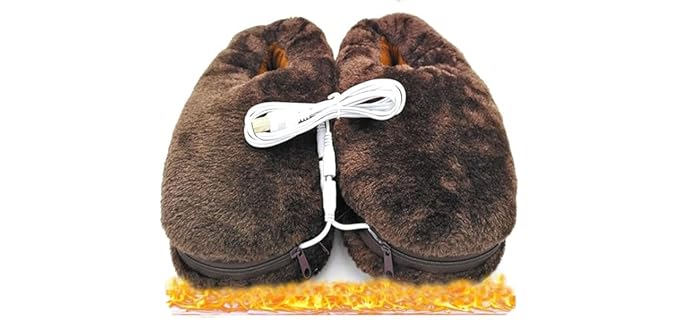 Z-YQL Men's Electric - Heated Slippers